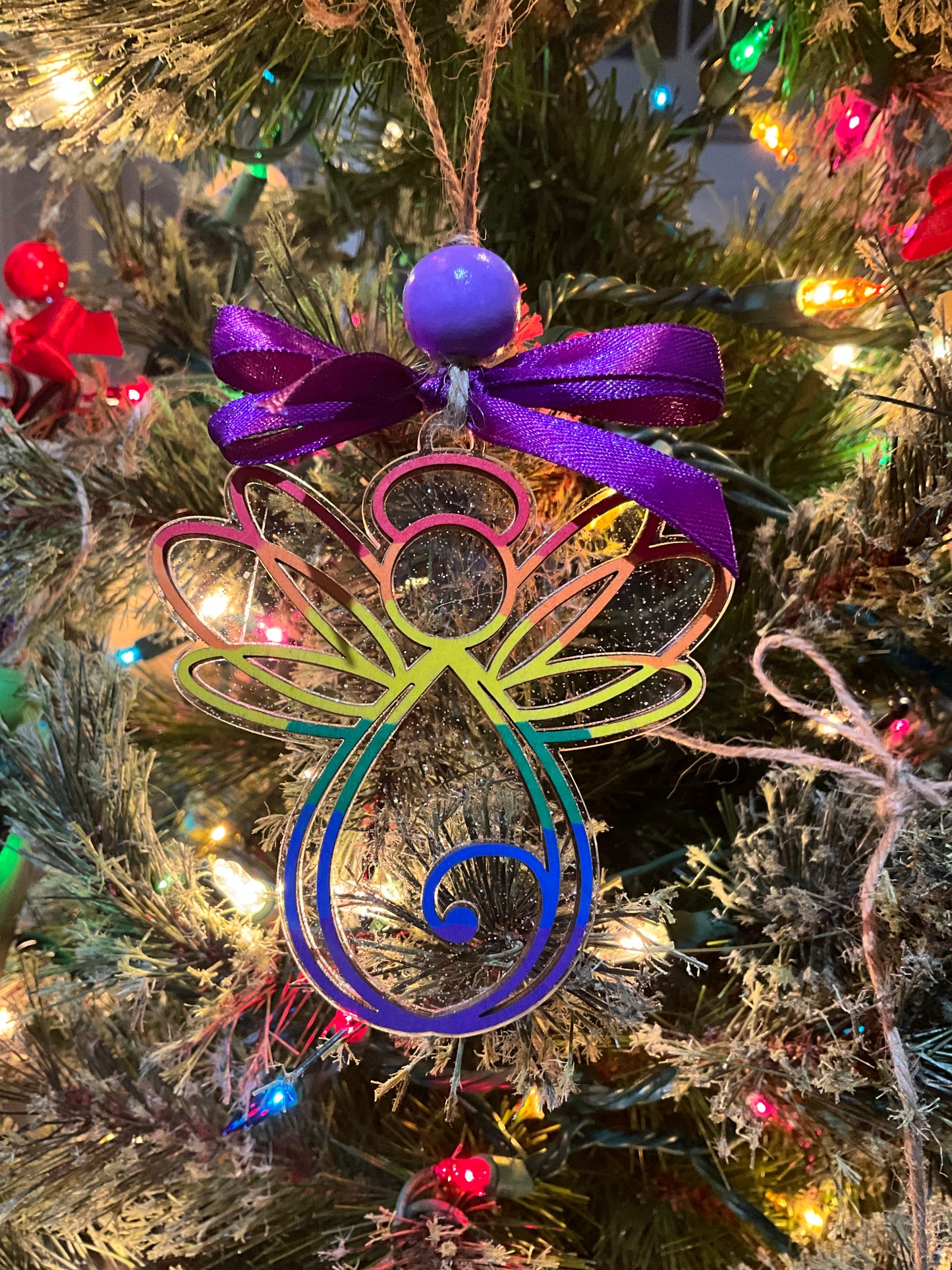 Angels of Pride Christmas Ornament