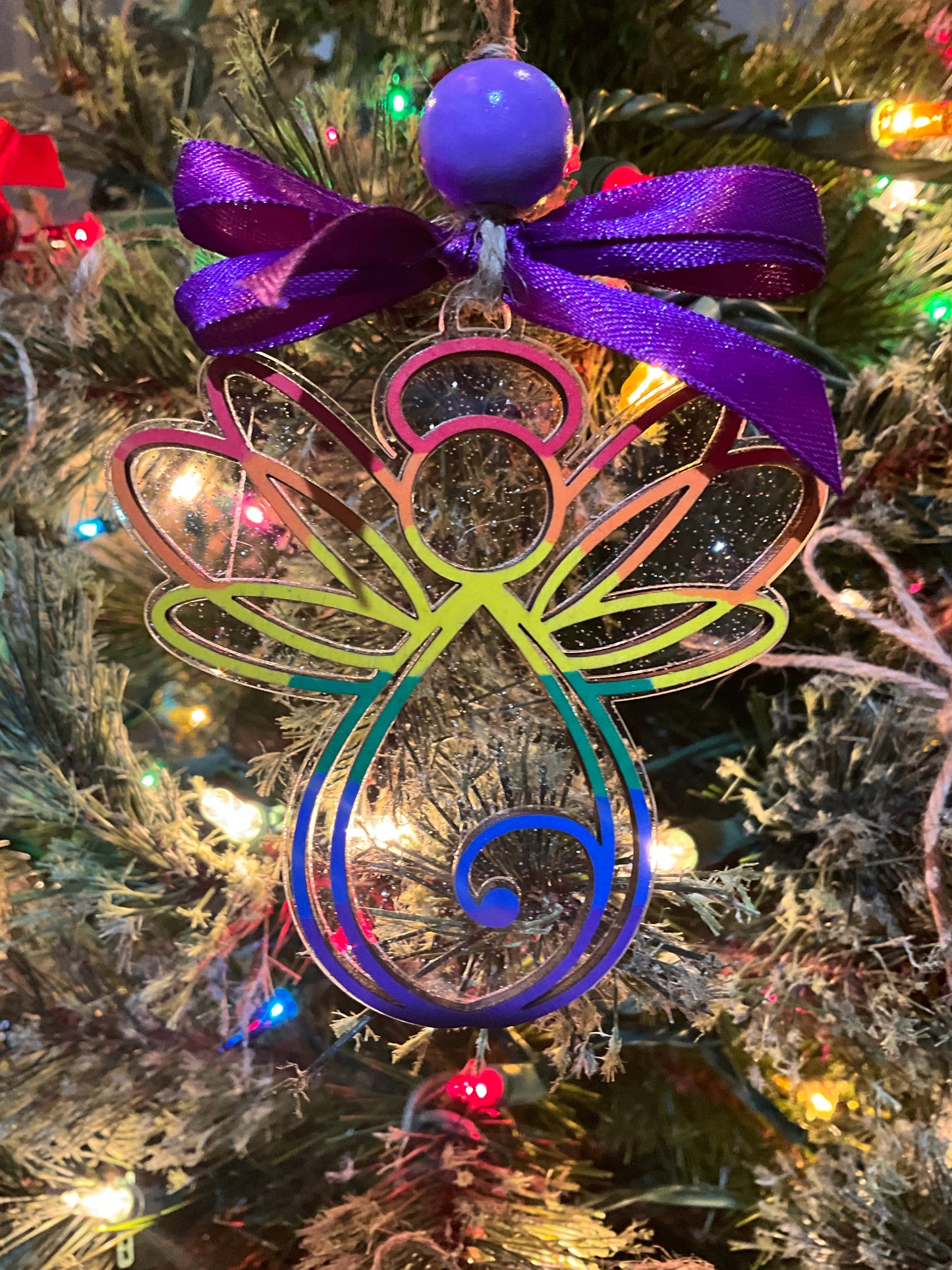 Angels of Pride Christmas Ornament